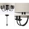Progress Lighting Drum Shade Five-Light Chandelier P400193-031 - alternate 4